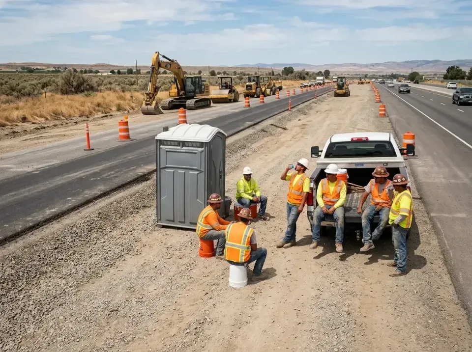 highway-road-construction-crew-007 — frequently asked questions, Porta Potty and Restroom Rentals in Inwood, WV